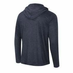 Colosseum Men's Heather Navy Auburn Tigers Slub Long Sleeve Hoodie T-Shirt -Colosseum Shop DSCO1150992333 SXT5 ALT3