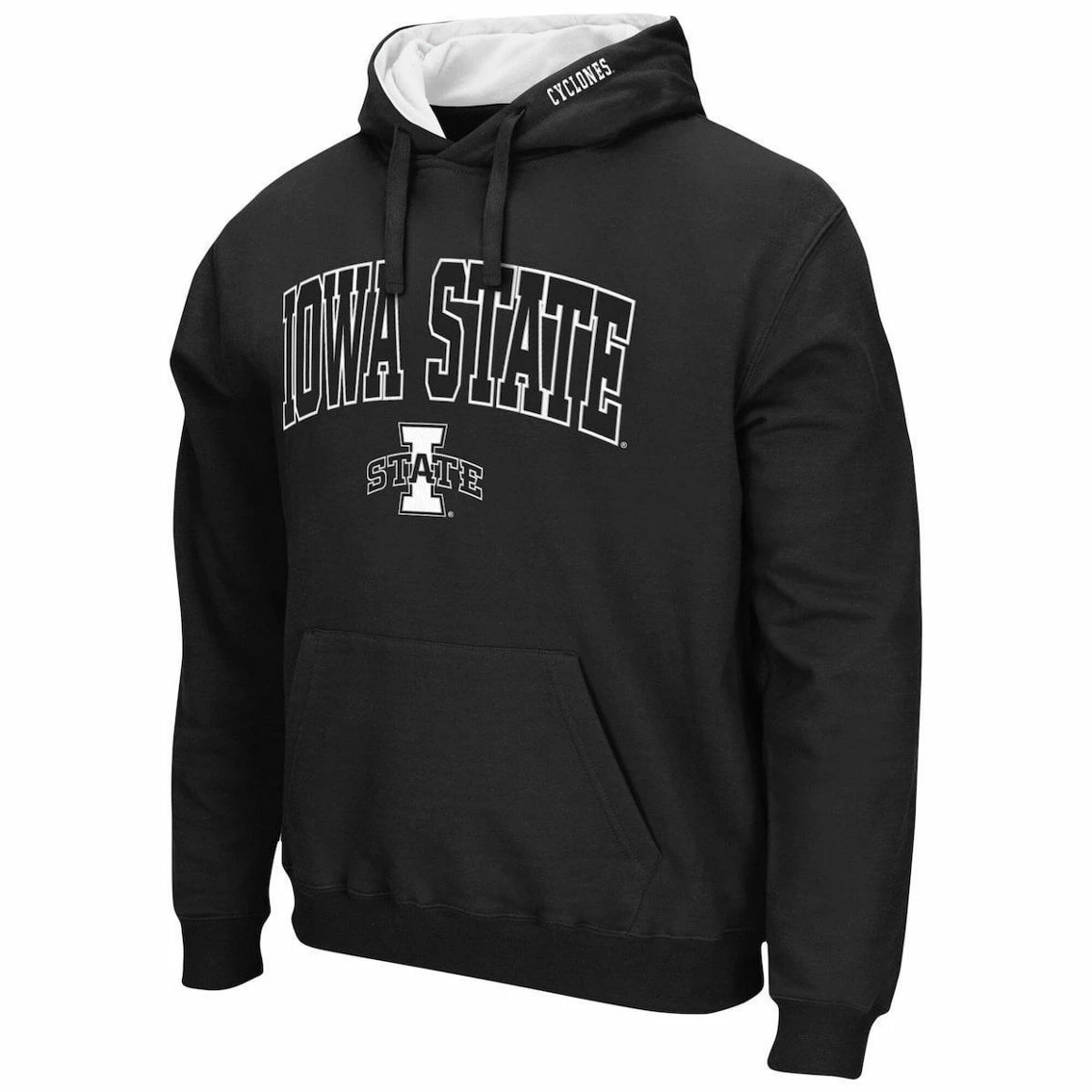 Colosseum Men's Black Iowa State Cyclones Arch & Logo 3.0 Pullover Hoodie 3 Colosseum Men's Black Iowa State Cyclones Arch & Logo 3.0 Pullover Hoodie - Image 3