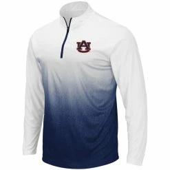 Colosseum Men's Navy Auburn Tigers Magic Team Logo Quarter-Zip Jacket -Colosseum Shop DSCO1151350842 1320 ALT2