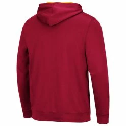 Men's Colosseum Cardinal Iowa State Cyclones Sunrise Pullover Hoodie -Colosseum Shop DSCO1151351458 4633 ALT3
