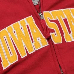 Colosseum Women's Cardinal Iowa State Cyclones Arched Name Full-Zip Hoodie -Colosseum Shop DSCO1151453919 4633 ALT2