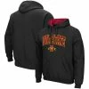 Colosseum Men's Black Iowa State Cyclones Arch & Logo 3.0 Pullover Hoodie