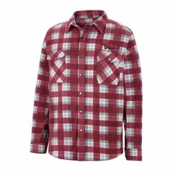Colosseum Men's Cardinal/White Arkansas Razorbacks Ellis Plaid Full-Snap Shirt Jacket 6 Colosseum Men's Cardinal/White Arkansas Razorbacks Ellis Plaid Full-Snap Shirt Jacket -Colosseum Shop DSCO1152433656 M9JC ALT2