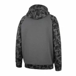 Colosseum Men's Charcoal Auburn Tigers OHT Military Appreciation Camo Stack Raglan Pullover Hoodie -Colosseum Shop DSCO1152520623 1904 ALT3