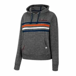Colosseum Women's Charcoal Auburn Tigers Backstage Speckled Pullover Hoodie -Colosseum Shop DSCO1152864935 1904 ALT2