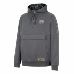 Colosseum Men's Charcoal Auburn Tigers OHT Military Appreciation Quarter-Zip Hoodie 6 Colosseum Men's Charcoal Auburn Tigers OHT Military Appreciation Quarter-Zip Hoodie -Colosseum Shop DSCO1153008164 1904 ALT2