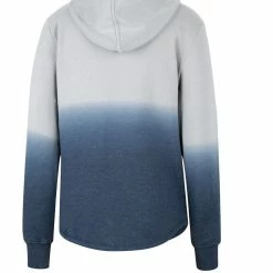 Colosseum Women's Gray/Navy Auburn Tigers Aurelia Dip-Dye Quarter-Snap Pullover Hoodie -Colosseum Shop DSCO1153012220 1927 ALT3