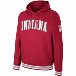 Colosseum Men's Crimson Indiana Hoosiers Varsity Arch Pullover Hoodie 6 Colosseum Men's Crimson Indiana Hoosiers Varsity Arch Pullover Hoodie -Colosseum Shop DSCO1153023481 4633 ALT2