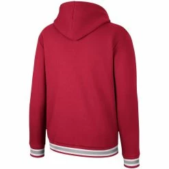 Colosseum Men's Crimson Indiana Hoosiers Varsity Arch Pullover Hoodie 7 Colosseum Men's Crimson Indiana Hoosiers Varsity Arch Pullover Hoodie -Colosseum Shop DSCO1153023481 4633 ALT3