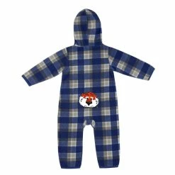 Colosseum Infant Navy/Gray Auburn Tigers Farays Plaid Full-Zip Hoodie Jumper -Colosseum Shop DSCO1153028431 1320 ALT2