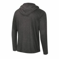 Colosseum Men's Heather Black Iowa State Cyclones Slub Long Sleeve Hoodie T-Shirt -Colosseum Shop DSCO1156317435 1007 ALT3