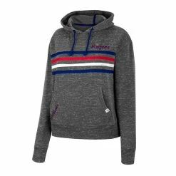 Colosseum Women's Charcoal Arizona Wildcats Backstage Speckled Pullover Hoodie -Colosseum Shop DSCO1156318398 1904 ALT2