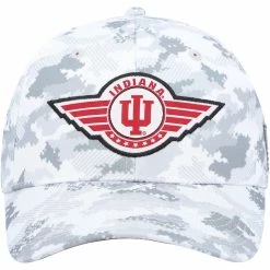 Men's Colosseum Camo Indiana Hoosiers OHT Military Appreciation Snapback Hat -Colosseum Shop DSCO1156873352 BGrd ALT2