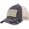 Colosseum Men's Charcoal Indiana Hoosiers OHT Military Appreciation United Trucker Snapback Hat