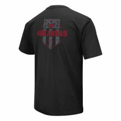 Colosseum Men's Black Arkansas Razorbacks OHT Military Appreciation T-Shirt -Colosseum Shop DSCO1159406222 1007 ALT3