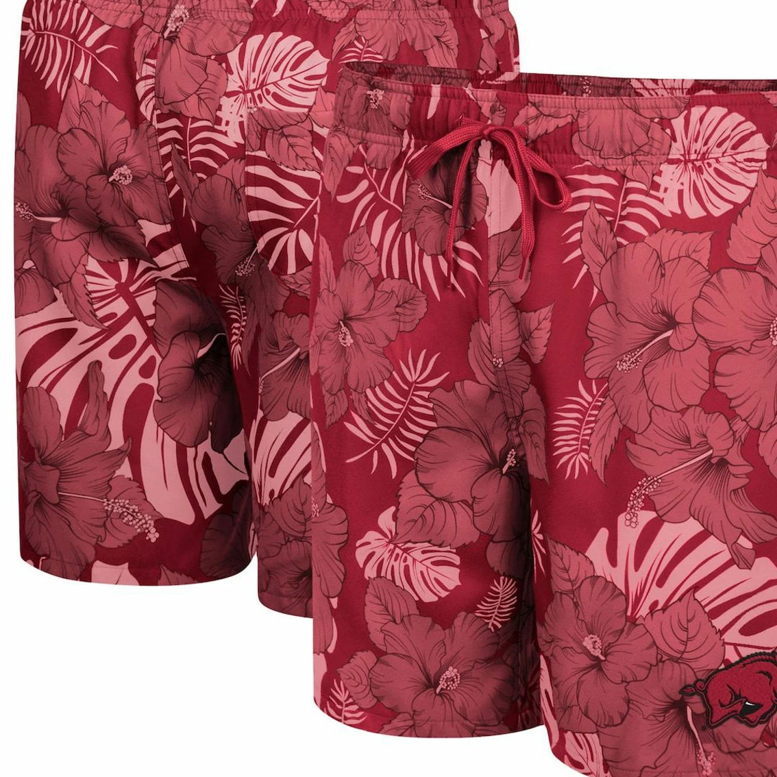 Colosseum Men's Cardinal Arkansas Razorbacks The Dude Swim Shorts 1 Colosseum Men's Cardinal Arkansas Razorbacks The Dude Swim Shorts