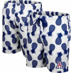 Colosseum Men's White/Navy Arizona Wildcats Pineapple Swim Shorts 5 Colosseum Men's White/Navy Arizona Wildcats Pineapple Swim Shorts -Colosseum Shop DSCO1159761265 3550 ALT1