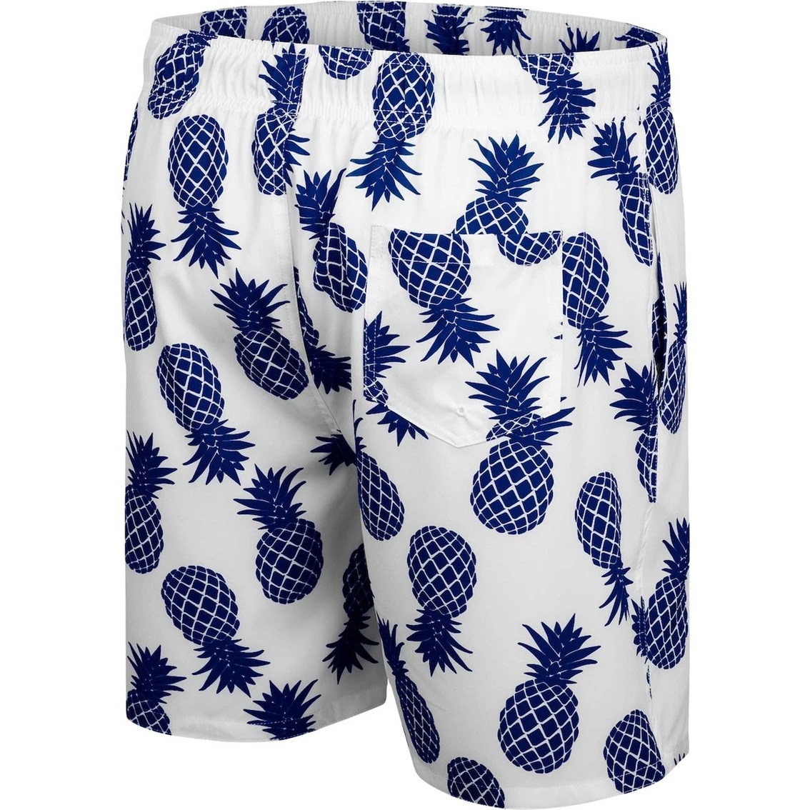 Colosseum Men's White/Navy Arizona Wildcats Pineapple Swim Shorts 4 Colosseum Men's White/Navy Arizona Wildcats Pineapple Swim Shorts - Image 4