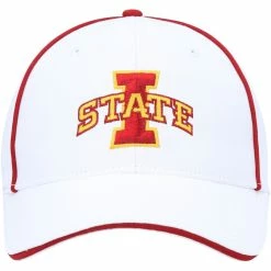 Colosseum Men's White Iowa State Cyclones Take Your Time Snapback Hat -Colosseum Shop DSCO1160290454 3550 ALT2