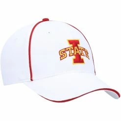 Colosseum Men's White Iowa State Cyclones Take Your Time Snapback Hat -Colosseum Shop DSCO1160290454 3550 ALT3