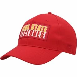 Colosseum Men's Cardinal Iowa State Cyclones Positraction Snapback Hat