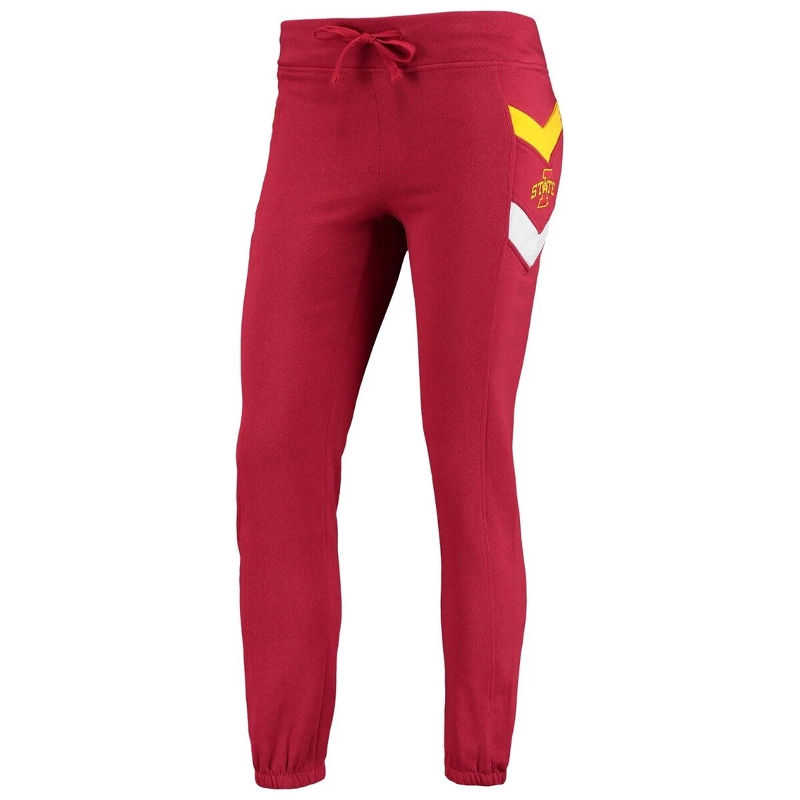 Colosseum Women's Cardinal Iowa State Cyclones Kripke Chevron Jogger Pants 3 Colosseum Women's Cardinal Iowa State Cyclones Kripke Chevron Jogger Pants - Image 3