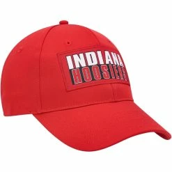 Colosseum Men's Crimson Indiana Hoosiers Positraction Snapback Hat -Colosseum Shop DSCO1162025501 2840 ALT3